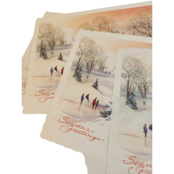 Vintage Winter Wonderland Holiday Paper Placemats - Picture 8 of 10